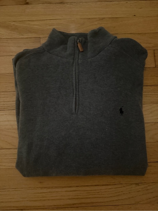 Ralph Lauren Other - Ralph Lauren Men's Dark Gray Half-Zip Sweater